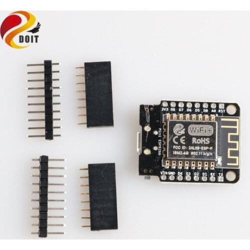 SZDOIT Mini NodeMCU ESP8266 Development Board Wireless WiFi Expanding Board Module Compatible With NodeMCU ESP-12E For Arduino