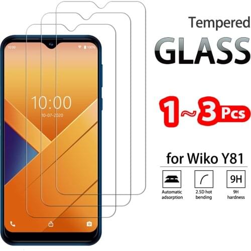 2.5D Tempered Glass For WIKO Y81 Y80 Y70 Y61 Y50 High Quality Protective Film 9H Screen Protector for WIKO 70 Y61 Y50