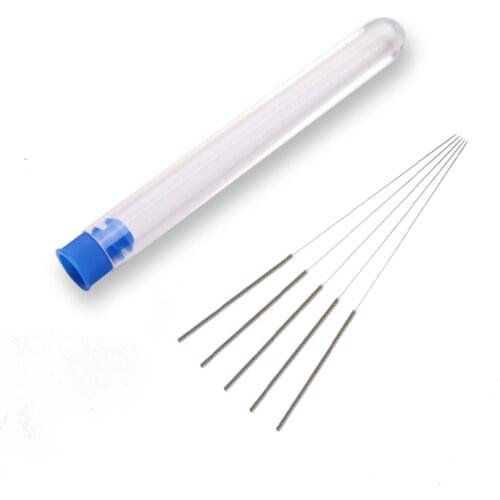 10Pcs/set Stainless Steel Nozzle Cleaning Needle 0.2/0.25/0.3/ 0.35/0.4/0.6mm 3D Printer Special Drill Cleaner stainless needle