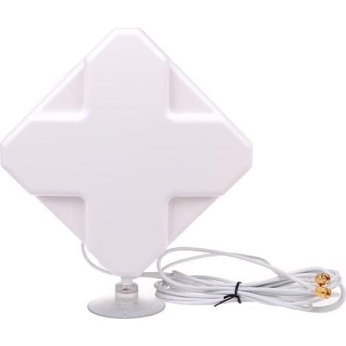 2PCs LTE 4G antenna 35dBi SMA male Connector B593 B880 B310 B315 ZTe MF283 MF285 Wireless 4G router