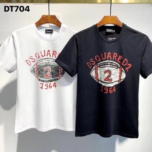 2021 Fashion Trend Dsquared2 Mens Premium Printed T-Shirt DT704