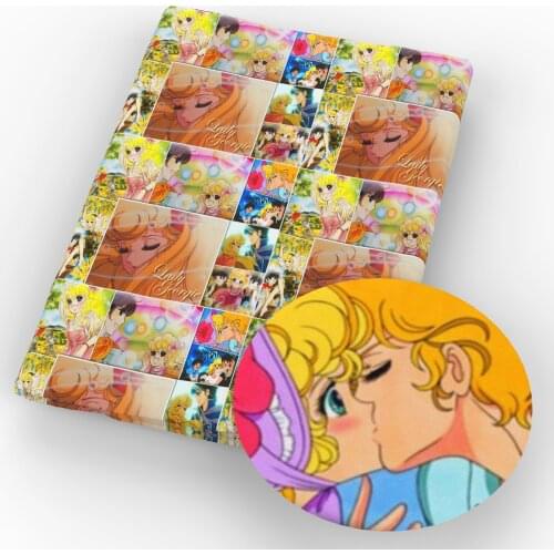 David angie 50*140CM Cartoon Patchwork Printed Polyester Cotton Fabric Tissue Kids Needlework DIY Handmade Accessories,c11406