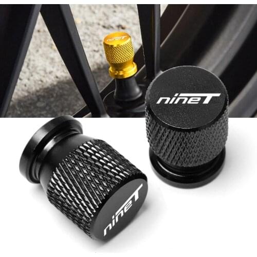 For BMW R NINET NINE T 2014-2019 All Years Universal Motorcycle Tire Valve Air Port Stem Cover Cap Plug CNC Aluminum Accessories