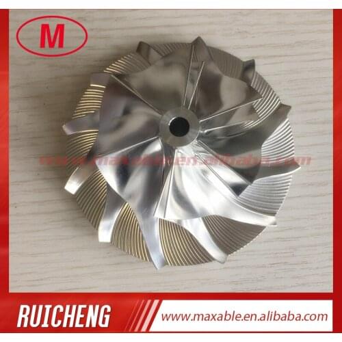 HX40 6+6 blades 63.00/99.01mm high performance Turbocharger Billet/milling/aluminum 2618 compressor wheel