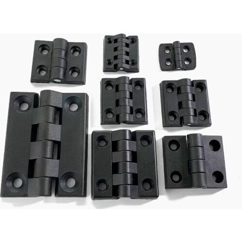 1pcs Strong Plastic Butt Hinge Industrial Equipment Electric cabinet Door Bearing Hinges fixed furniture hardware cabinet hinge