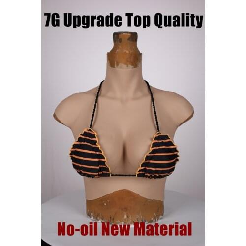 7G New Upgrade Top Quality Fake Artificial Boob Realistic Silicone Breast Forms Crossdresser Shemale Transgender Drag Queen