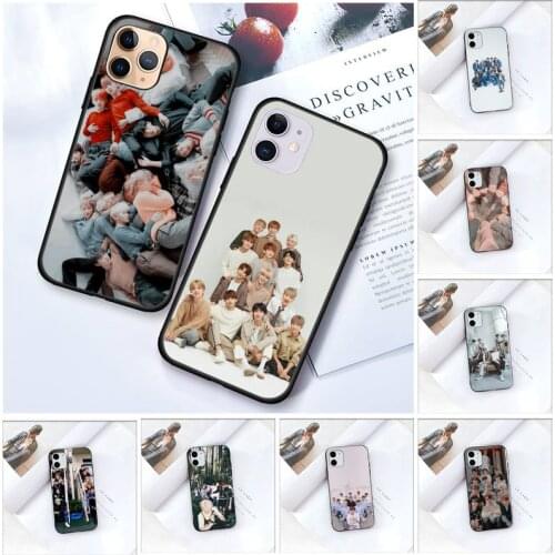 Zororong Hot Kpop SEVENTEEN Phone Case For iPhone 12 Mini 11 Pro XS Max X XR 7 8 Plus