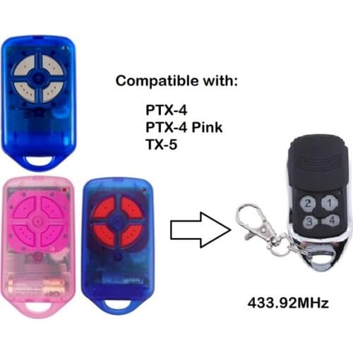 For PTX4 Compatible Garage/Gate Door Remote control GDO 2v5/2v6 free shiping