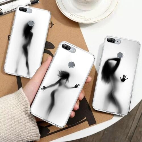 Woman Silhouettes Sexy Lady Girl Silicon Phone Case For Huawei Honor 9 8A 8S 8X 7X 7A 20 10 Lite Pro 9X Y9 Y8 Y7 Y6 Y5 V20 V30 1