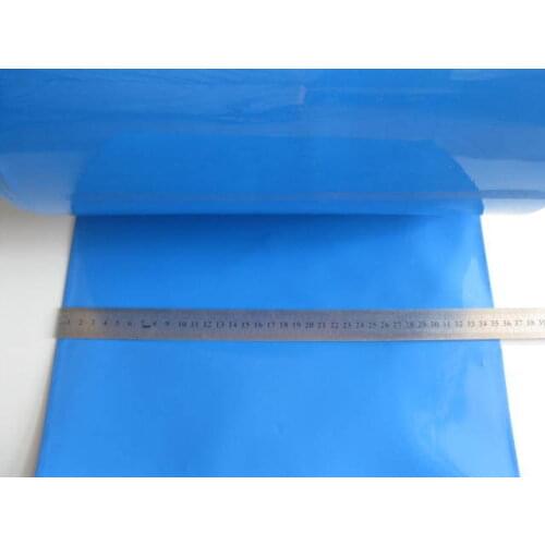 For Motorcycle insulation sheet 35CM*100CM lithium battery heat shrink tube Sky Blue thermal membrane casing lucence thick