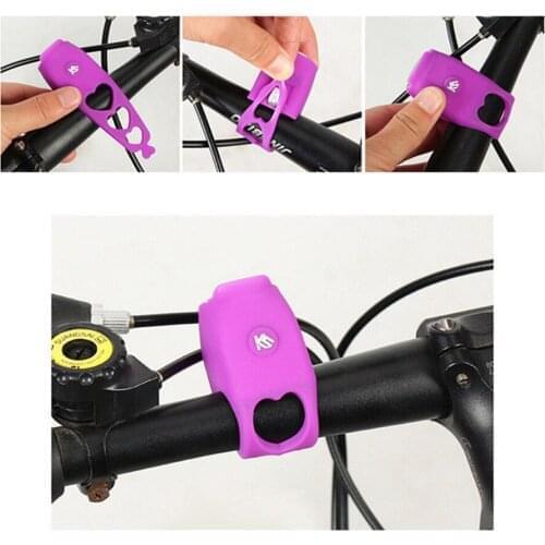 5 Kinds of Voices 120 dB Bicycle Silicone Electronic Horn Accessories Warning Mountain Bike Riding Equipment IPX4 Waterproof