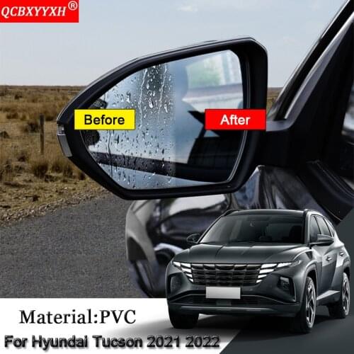 Anti Fog Car Window Clear Film Car Rearview Mirror Film Waterproof Stickers Auto Accessories For Hyundai Tucson NX4 2021 2022