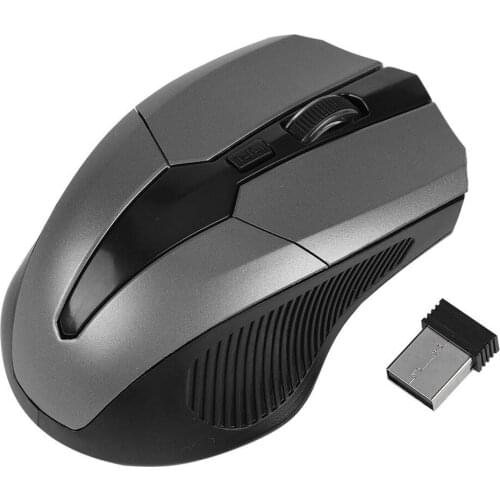 Portable 2.4Ghz 1200DPI Wireless Mouse AdjustableOptical Gaming Mouse Wireless Home Office Game Mice for PC Computer Laptop