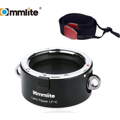 Commlite CM-LF-C/LF-N/LF-E Lens Changer Double Lens Holder Quick Changer with Strap Lanyard for Canon Nikon Sony E-Mount Camera