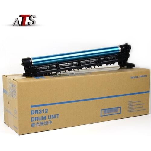 DR312 OPC Drum unit Black Toner cartridge kit For Konica Minolta Bizhub BH 227 287 367 compatible Copier parts BH227 BH287 BH367