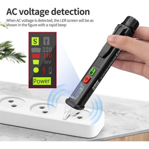 ANENG VD410A Electrical Tester Pen AC Voltage Detector Multimeter Outlet Tester