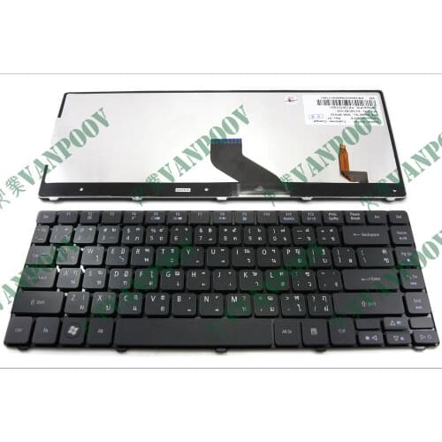 100% New TI Laptop Keyboard for Acer Aspire 4535 4735 4739 4739Z 4740 4740G 4741 4741ZG 4743 4743G 3810T 4810T Backlit Thailand