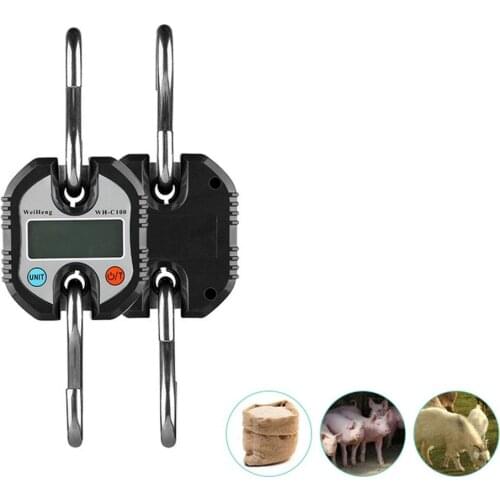 150kg x 50g Mini Digital Scale For Fishing Luggage Travel Weighing Steelyard Portable Electronic Hanging Hook Scale