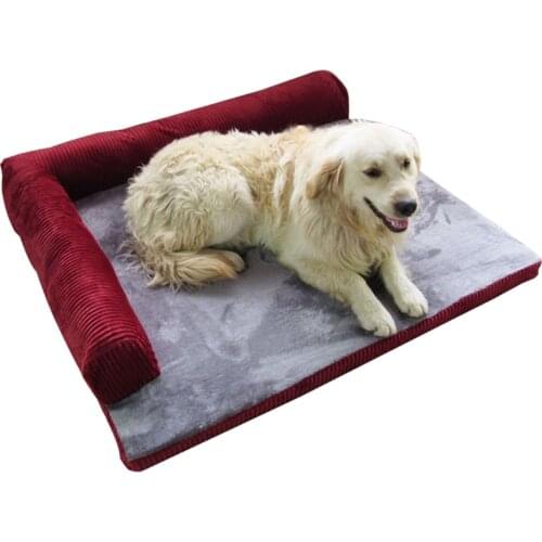 Dog Bed for Large Dogs Pet House Sofa Mat Dogs Beds Winter Kennel Soft Pet Cat House Blanket Cushion for Husky Labrador