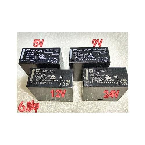 100%Original New FT K2AK012T FTR-K2AK012T K2AK024T FTR-K2AK024T DIP-4 16A 12VDC 24VDC Power Relay
