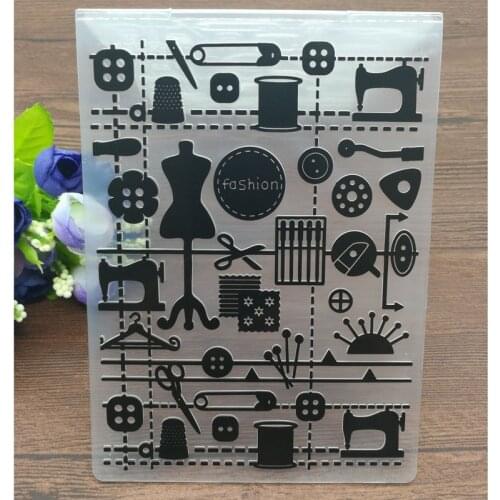 The Plastic Embossing Folders for DIY Scrapbooking Paper Craft/Card Making Decoration Supplies