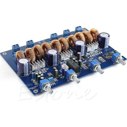 Assembled YJ TPA3116 4.1 class D Bluetooth amplifier board 4*50W+100W Module New