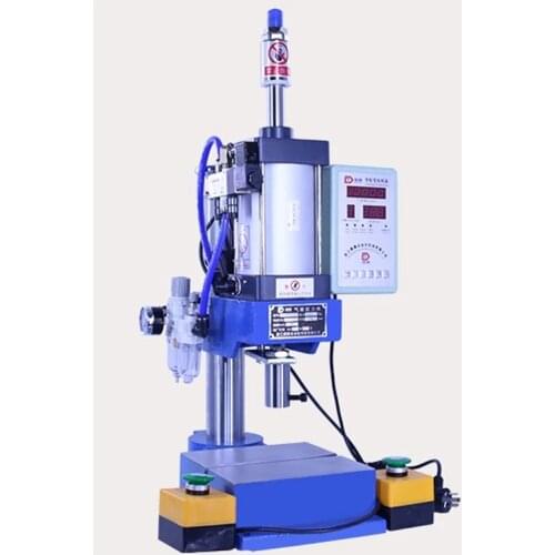 Pneumatic punching machine 200kg single column 63 type bench press small gas spleen high precision riveting machine