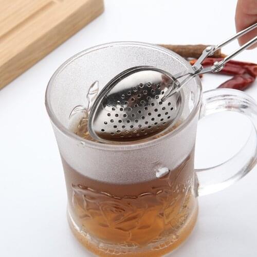 Stainless Steel Tea Infuser Strainers Tea Filters Tea Interval Diffuser for Tea Household TS1