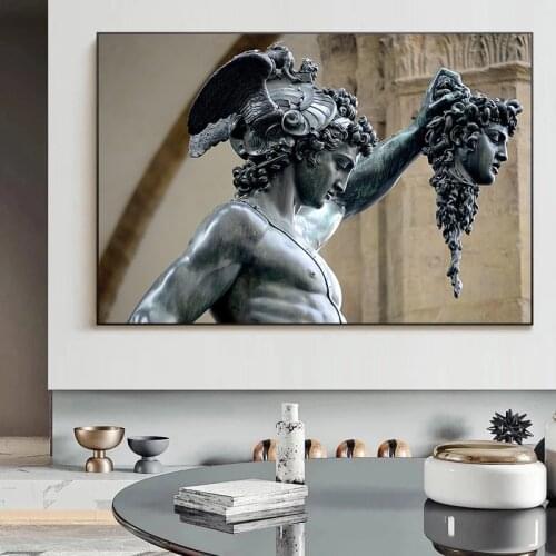 The Statue of David Canvas Painting Modern Abstract Art Posters and Prints Cuadros Wall Art Pictures for Living Room Home Decor