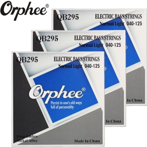 Orphee QB295 040-125 Electric Bass Strings 5 Strings bass Normal light deep timbre nickel alloy guitar Strings 3 set