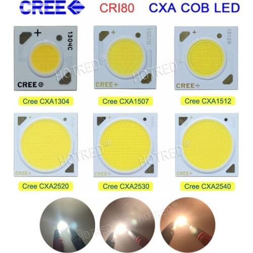 10PCS/lot Cree CXA1304 CXA1507 CXA1816 CXA1820 CXA2011 CXA2520 CXA2530 CXA2540 2700K 3000K 3500K 5000K 6500K COB Chip Diode LED