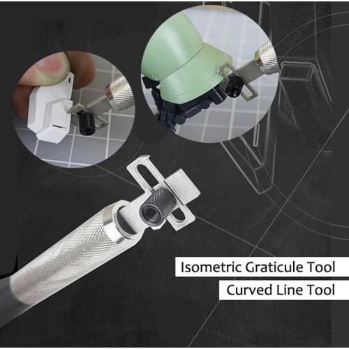 Gundam Model Tool Model Mirror Scribing Knife Curved surface equidistant scoring tool