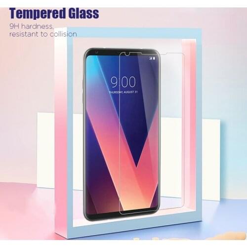 Screen Protector For LG Q Stylus Plus K5 9H Tempered Glass Protective Glass For LG K50S K40S K50 K40 K30 K20 V Plus HD Glass