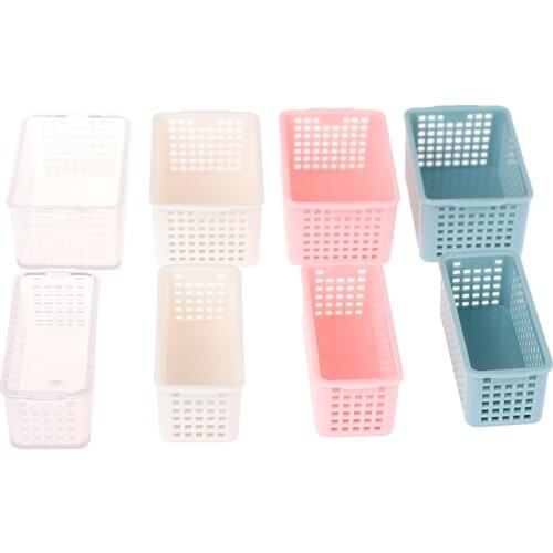 1:6 Dollhouse Miniature Mini Storage Basket Furniture Accessories Kitchen Bathroom Dining Room Toy