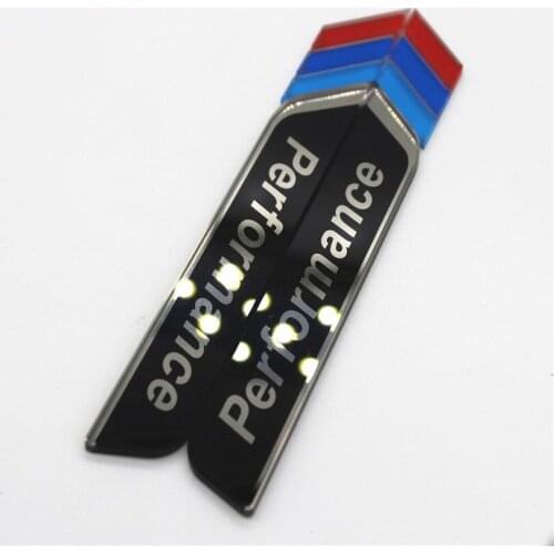 2pcs Fender Side Reflective Sticker Emblem Car Performance Styling For BMW M3 M5 X1 X3 X5 X6 E36 E39 E46 E30 E60 E92 f34 f10 f20