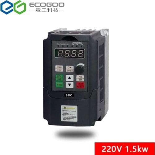 230V 1.5KW 2HP Mini VFD Variable Frequency Drive Inverter for Motor Speed Control
