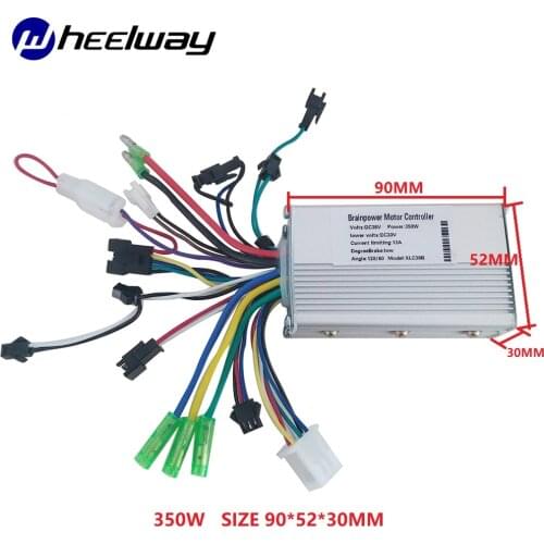 24V/36V/48V 350W MOFSET Brushless Controller BLDC Controller E-bike Scooter BLDC Controller