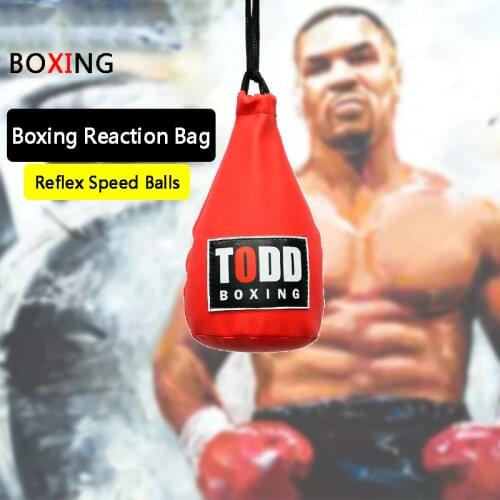 Boxing Reaction Bag Boxing Ball Reflex Speed Training Equipment Adult Pear Sports Hanging Gym Swing Dive Bag