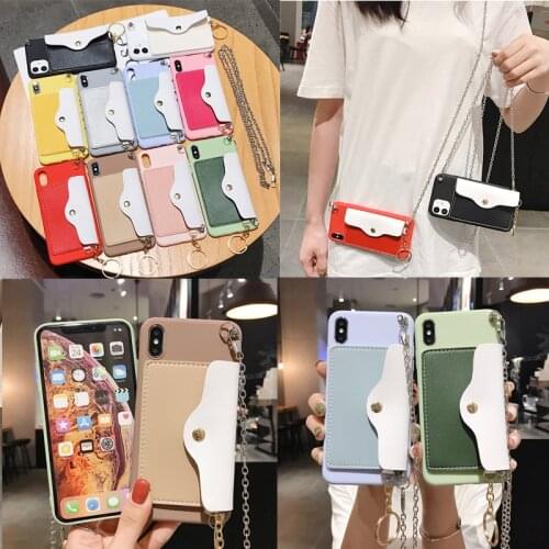 Lanyard Neck Strap Case For Huawei Honor 10i 20i 20 mate 9 lite P Smart Plus Y9 2019 Y7 PRIME Y5 2018 7C 7S Crossbody Bags Case