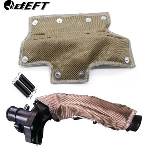 DEFT Inlet Pipe Blanket Turbocharger Heat Shield Intake Cooler High Temp Resistance Thermal For Honda Civic 1.5T