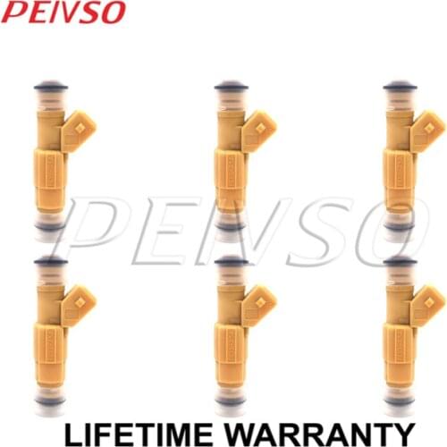 6x 0280155710 F6VE-A5A FJ78 fuel injector for FORD CONTOUR 1998 2.5L V6