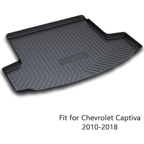 For Chevrolet Trax Epica Cruze Captiva Sail Equinox Malibu XL Styling Boot Tray Accessories 1Set Car Cargo Rear Trunk Mat
