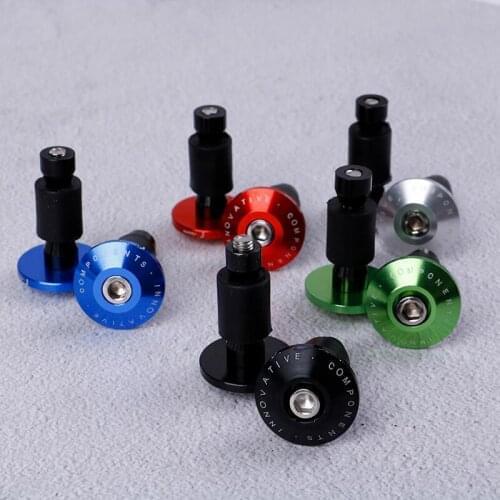 2019 Hot End Weight Handlebar Grips Cap Anti Vibration Silder Plu Motorcycle Handle Bar G