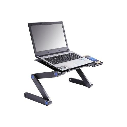Multifunctional Portable Sofa Laptop Table Ergonomic Mobile Laptop Table Stand For Bed Foldable Notebook Desk With Mouse Pad