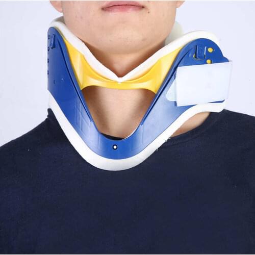 Adjustable Cervical Vertebra Tractor Protector Neck Brace Support Fixation Traction Device L Neck Care Braces Supports c