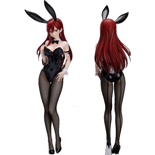 FREEing B-STYLE FAIRY TAIL Erza Scarlet Bunny Girl PVC Action Figure toy Anime Sexy Girls Figures Adult Collection Model Doll