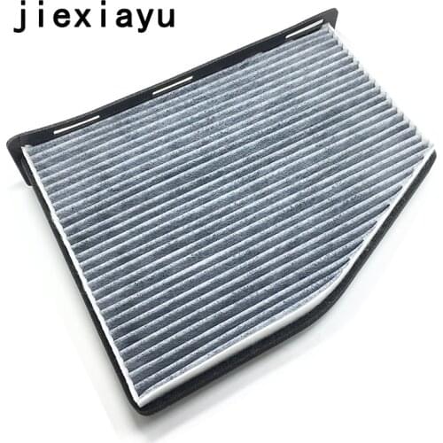 1 PCS Carbon Cabin Air Filter For Golf Jetta MK5 MK6 Passat B6 B7L CC Tiguan Caddy EOS Touran Leon 1K1 819 653 A