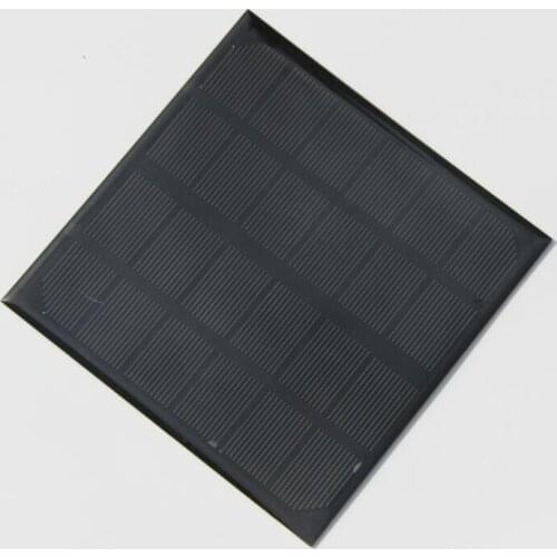 High Quality 3W 6V Solar Cell Monocrystalline Solar Panel Solar Module DIY Solar Charger 145*145*3MM 24pcs/lot Free Shipping