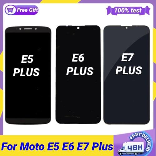 For Moto E5 Plus E6 Plus E7 Plus LCD Display Screen For Moto E5Plus E6Plus E7Plus Display LCD Screen Touch Digitizer Assembly
