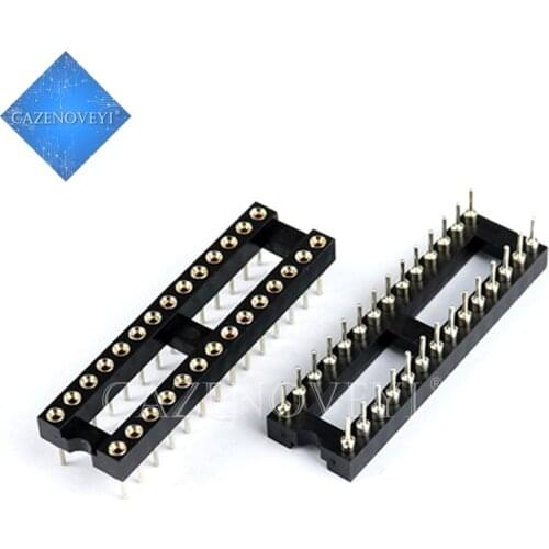 10pcs/lot IC socket and p narrow pin DIP28 narrow feet socket and p narrow foot chip carrier In Stock